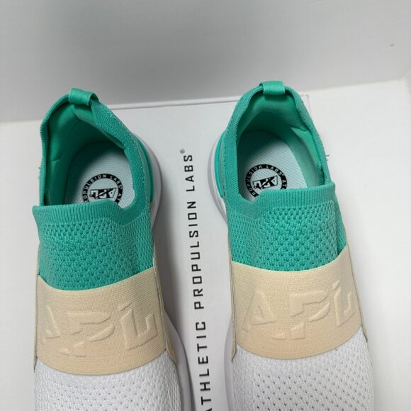 APL Womens Techloom Bliss Slip-On Sneakers 7.5 Mint/White Knit Luxe Sneakers NIB - Picture 4 of 10